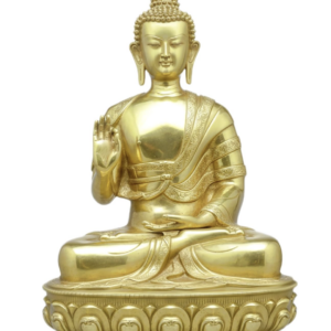 Home brass 3 feet buddha statue