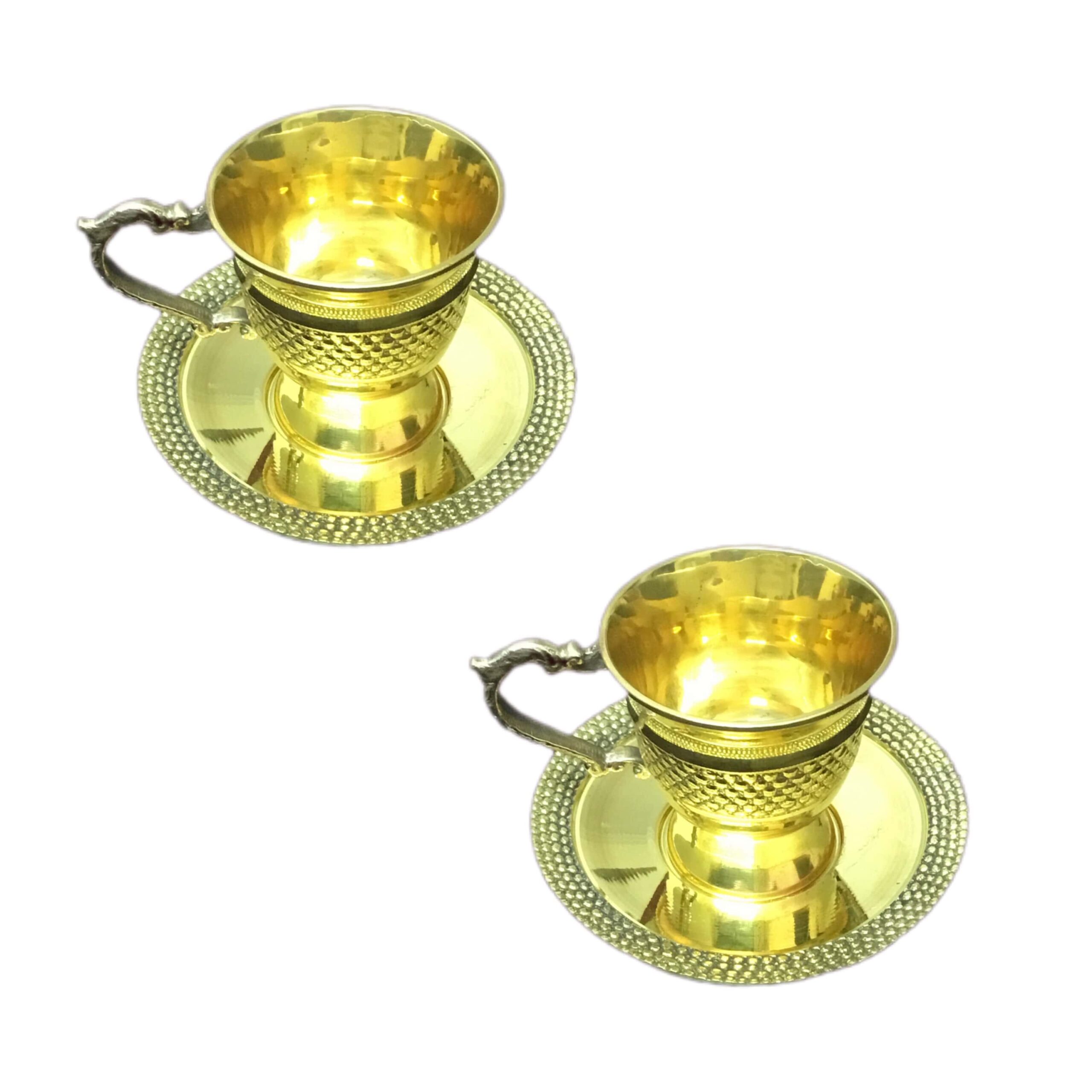 goldenbrew elegance brass gold tea cup and saucer goldenbrew elegance brass gold tea cup and saucer