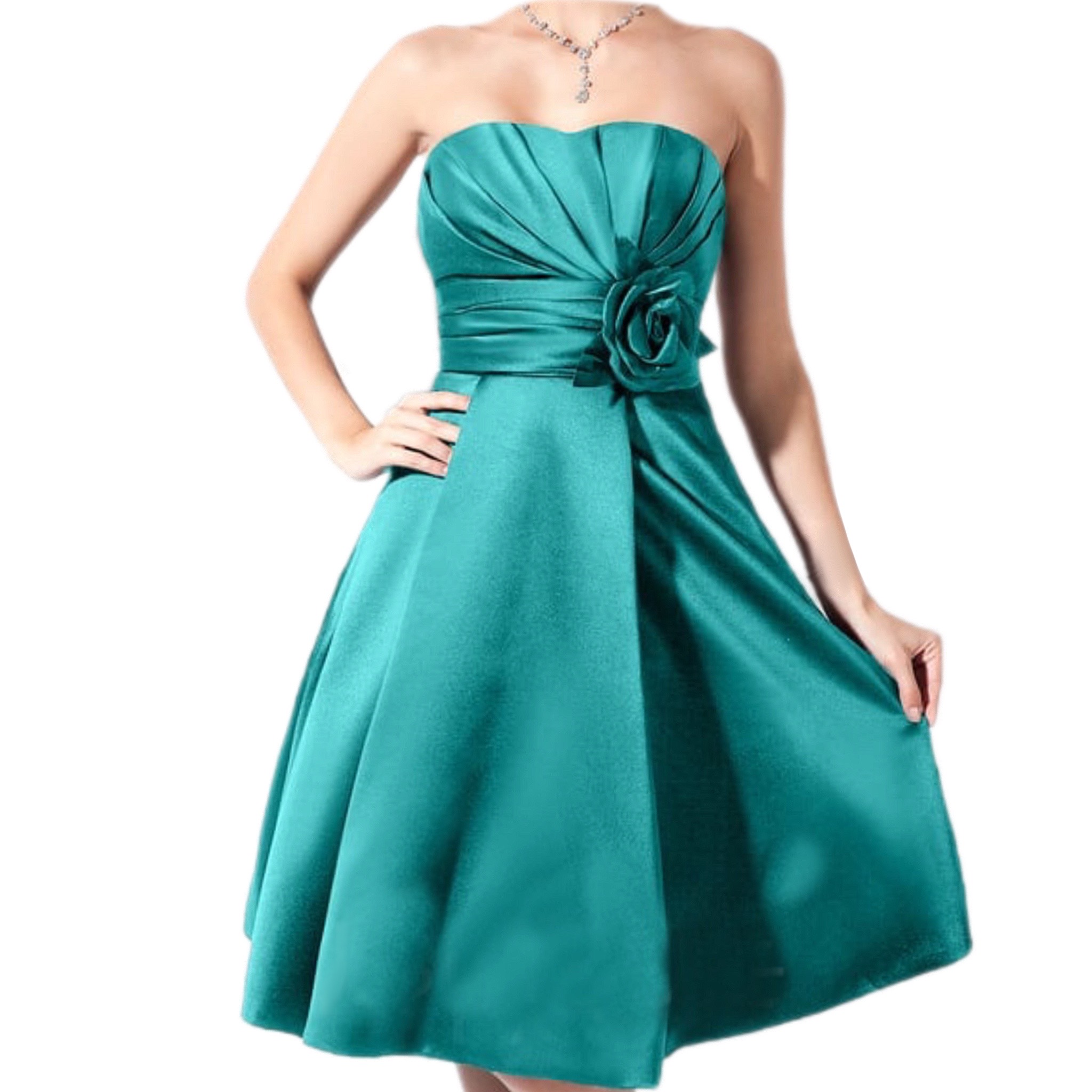 jade luxe strapless pleated rose cocktail/bridesmaid dress tailored size jade luxe strapless pleated rose cocktail/bridesmaid dress tailored size