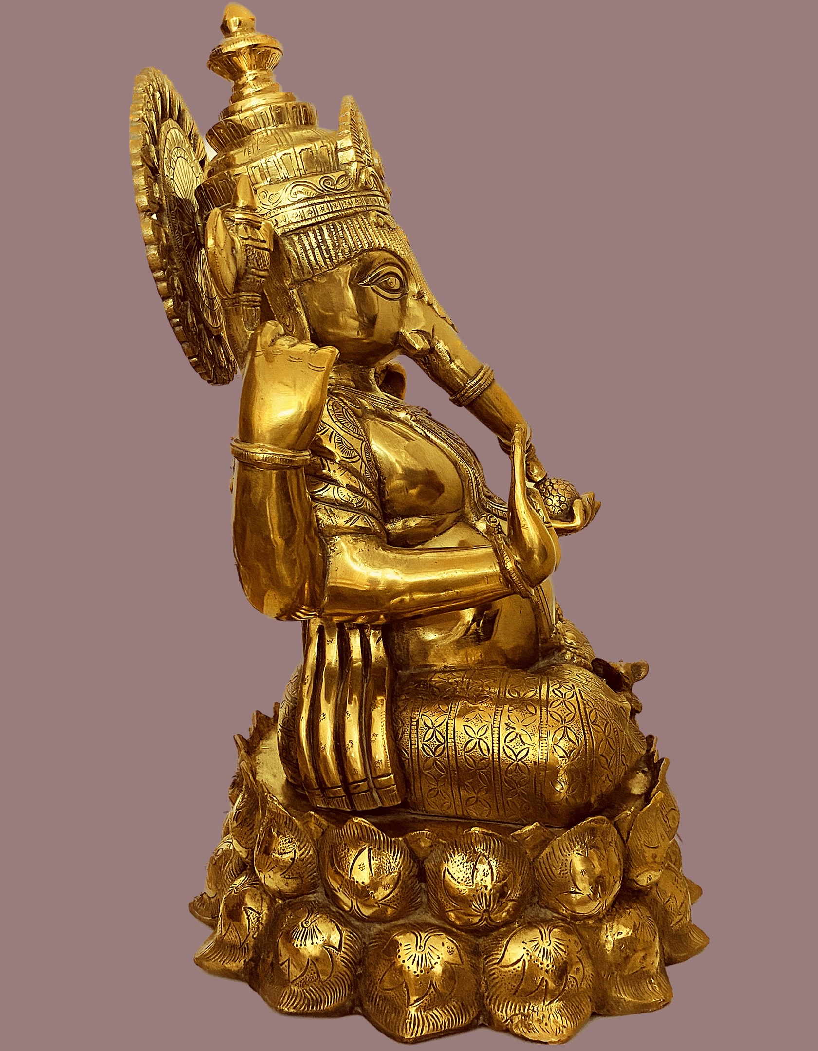 brass lord ganapati/ganesha statue 35 kg 25 inches brass lord ganapati/ganesha statue 35 kg 25 inches