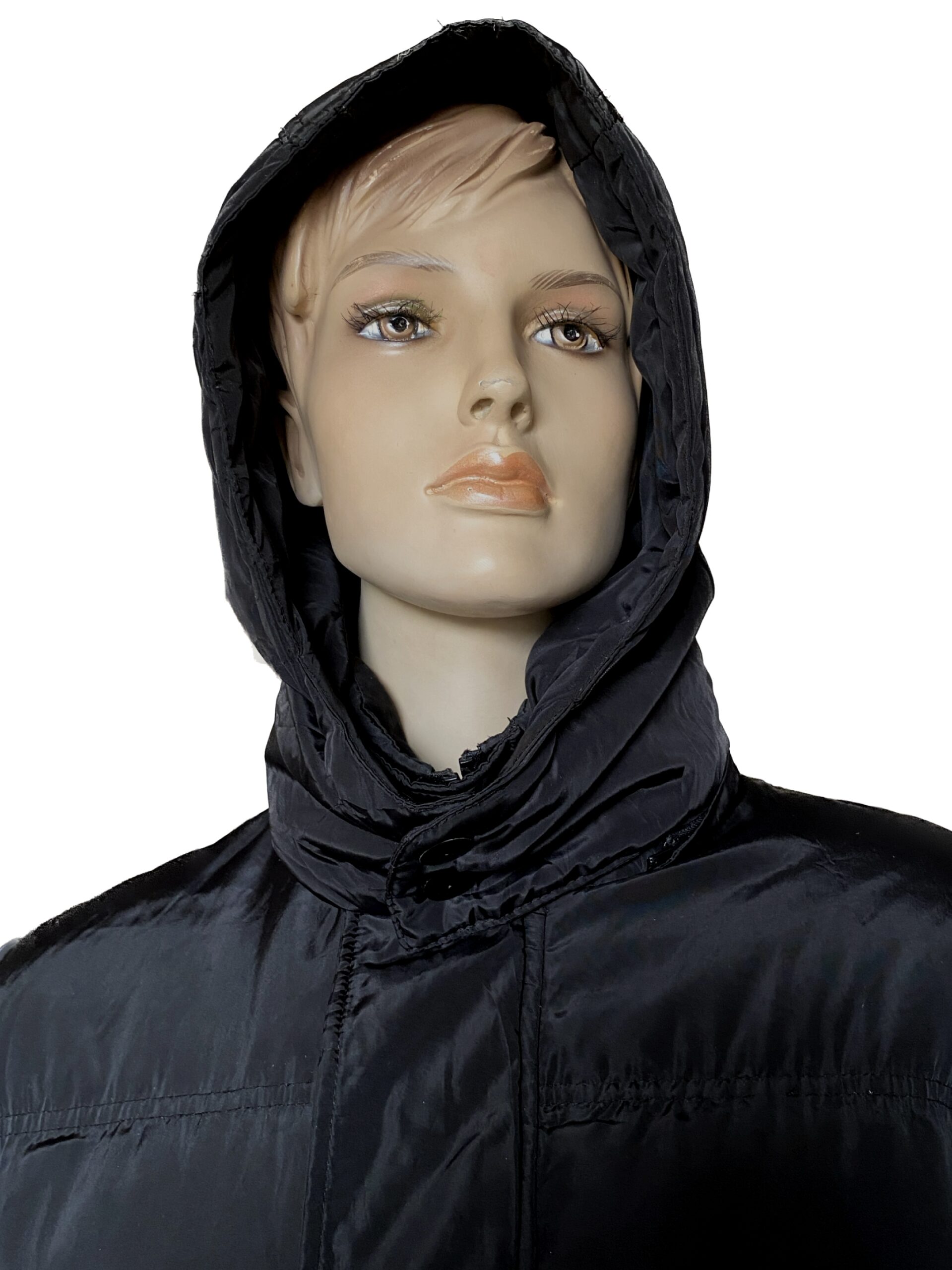 long duck down black parka jacket long duck down black parka jacket