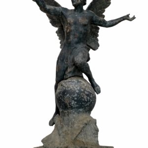 Home l'aviation statue by emile louis picault