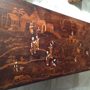 Home antique wood carving table 7x3 feet